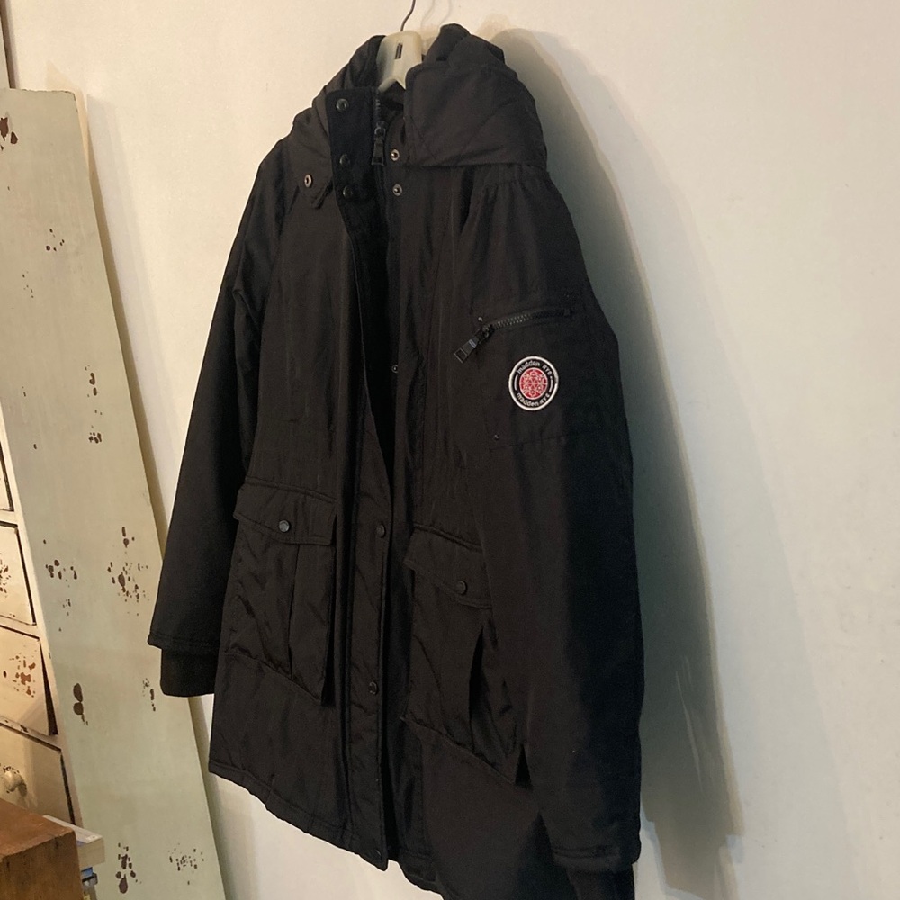 Steve Madden black winter jacket size XL